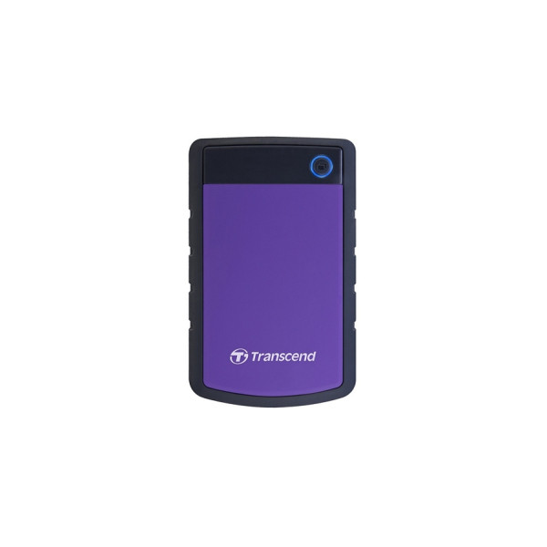 Внешний жесткий диск 2.0TB Transcend StoreJet 25H3P Rubber, Gray/Violet