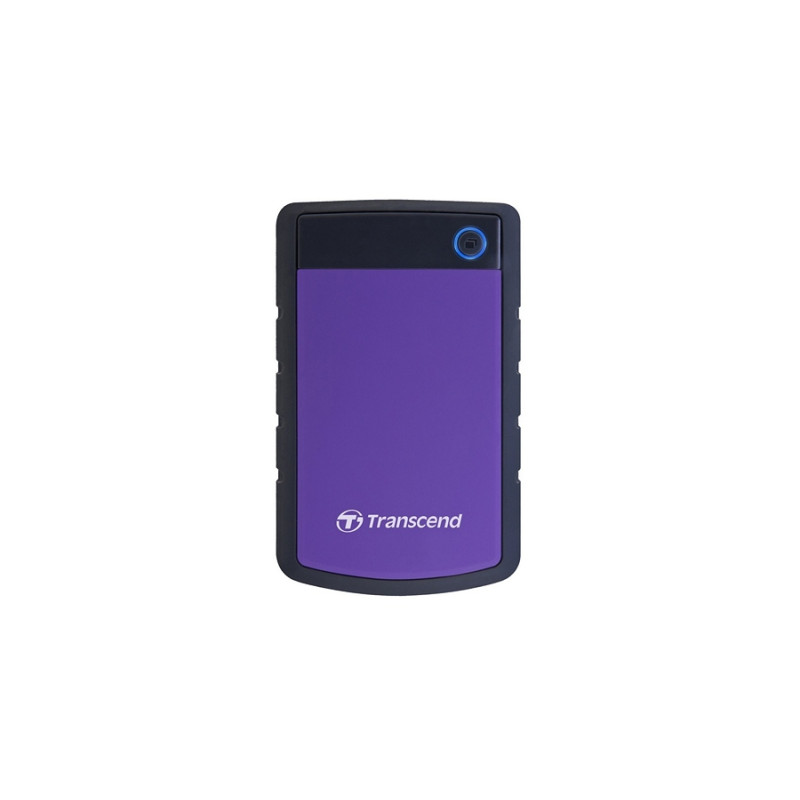 Внешний жесткий диск 2.0TB Transcend StoreJet 25H3P Rubber, Gray/Violet