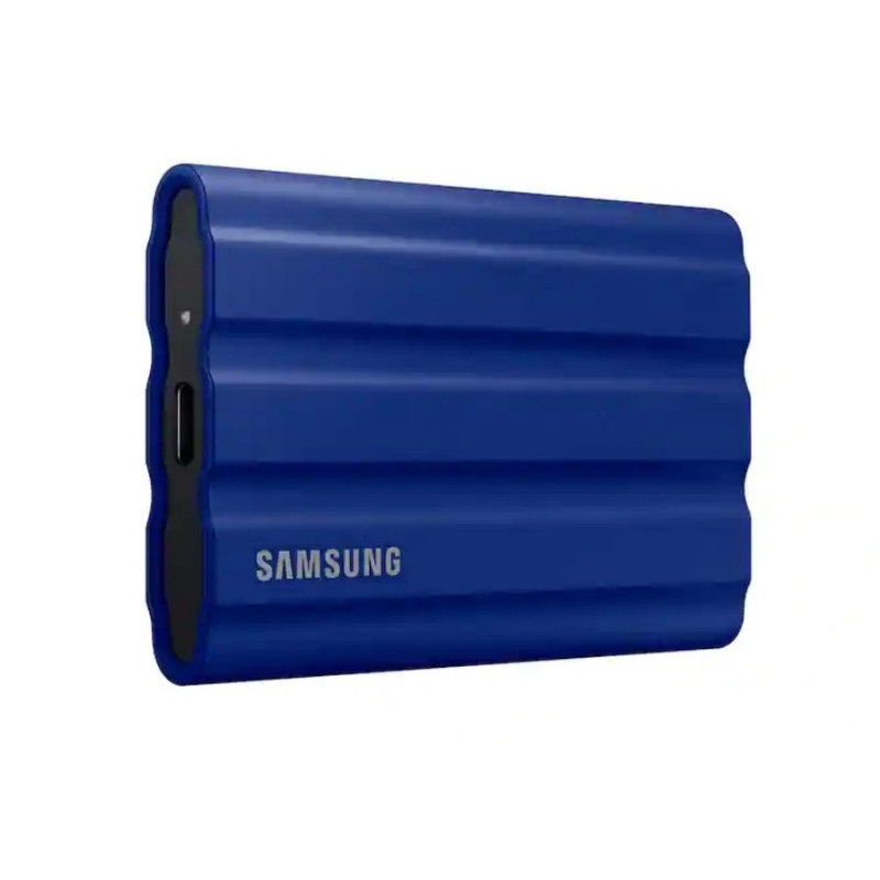 External SSD 2.0TB Samsung Portable SSD T7 Shield Blue