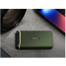 Внешний SSD 2.0TB Transcend ESD380C, Military Green
