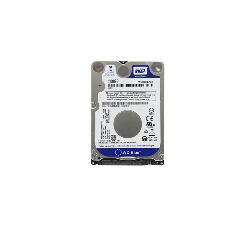 HDD 500Gb Western Digital WD5000LPCX Blue, 5400rpm, 16Mb, 7mm, SATAIII, NP
