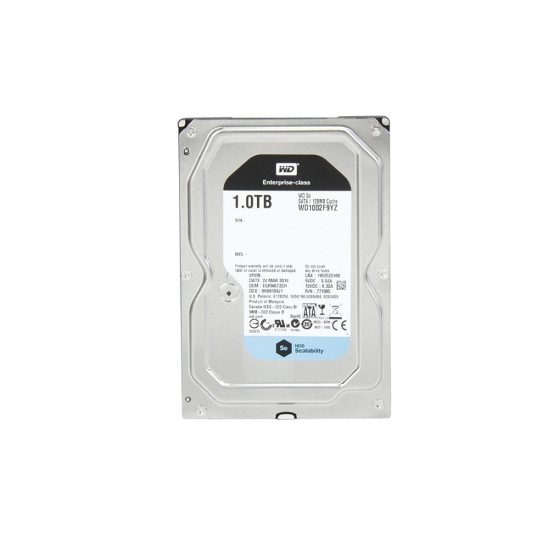 HDD 1.0Tb, Western Digital SE WD1002F9YZ Enterprise Hard Drive