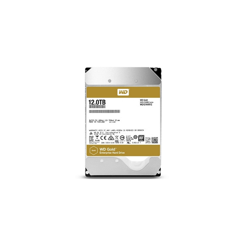 Жесткий диск 12.0TB Western Digital WD121KRYZ Gold