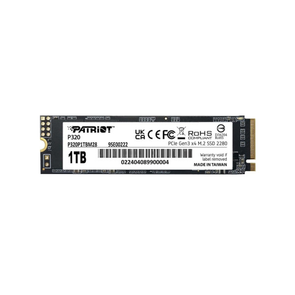SSD 1.0TB Patriot P320 P320P1TBM28