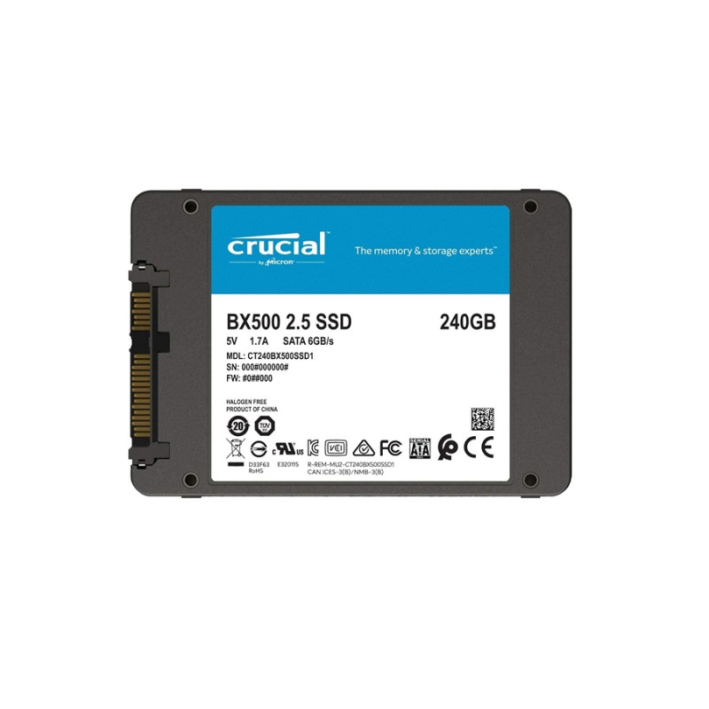 SSD 240GB Crucial BX500