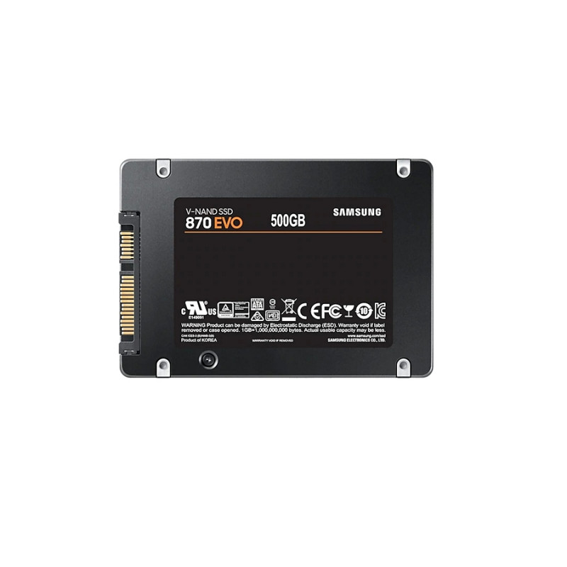 SSD 500GB Samsung 870 EVO MZ-77E500BW