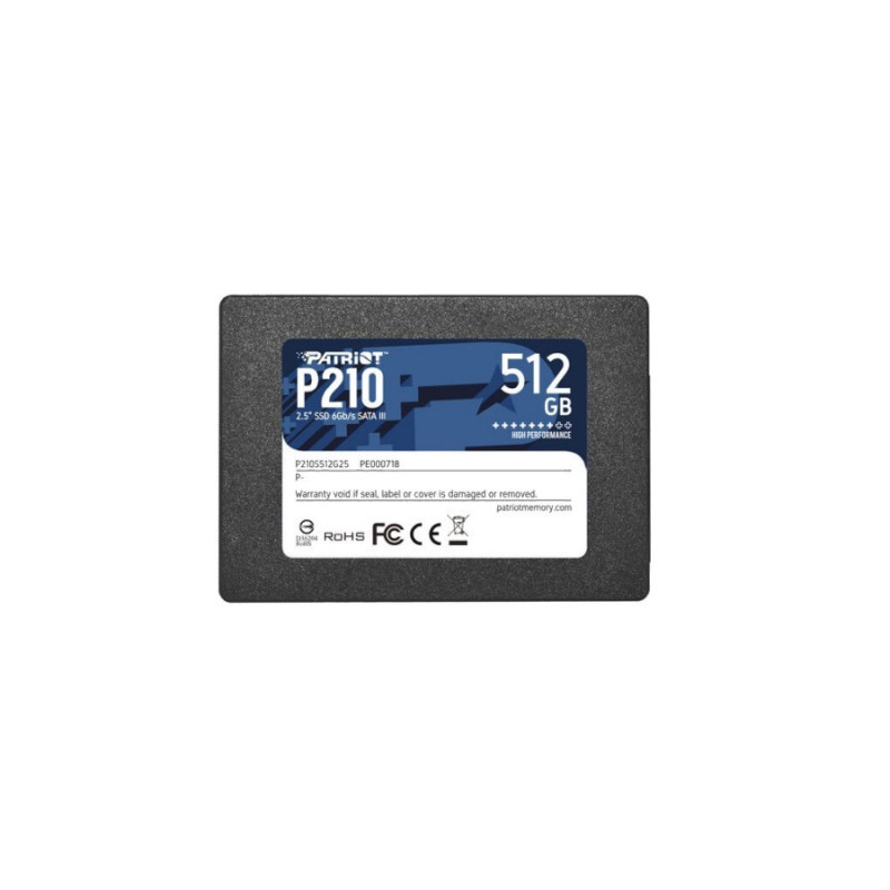 SSD 512GB Patriot P210