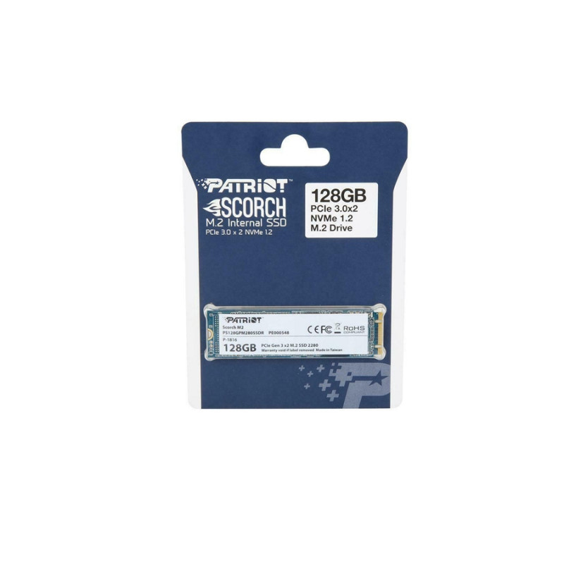 M.2 NVMe SSD 128Gb Patriot Scorch