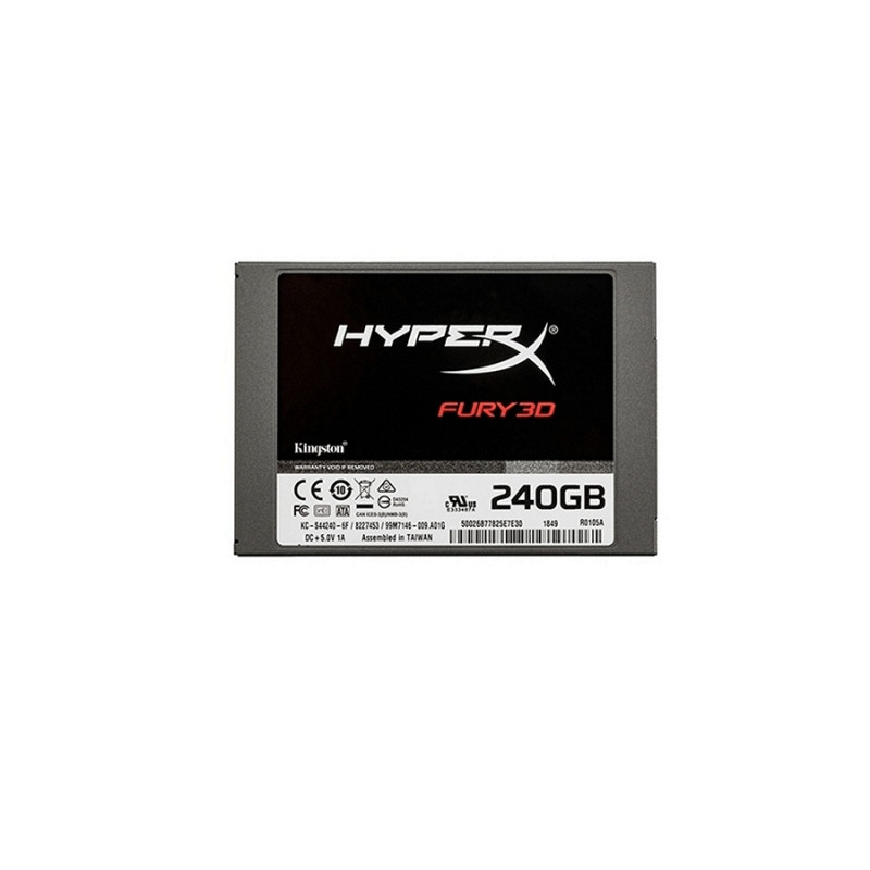 SSD 240Gb Kingston HyperX FURY 3D