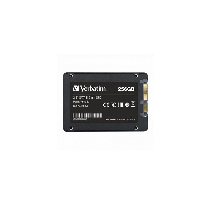SSD 256GB Verbatim Vi550 S3