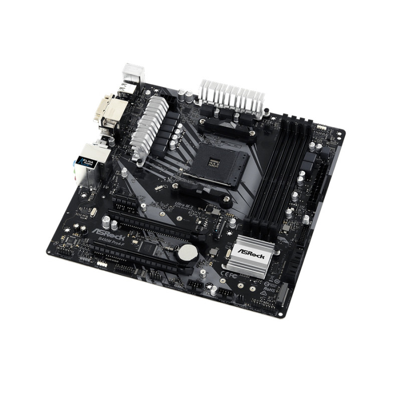 ASRock B450M PRO4-F
