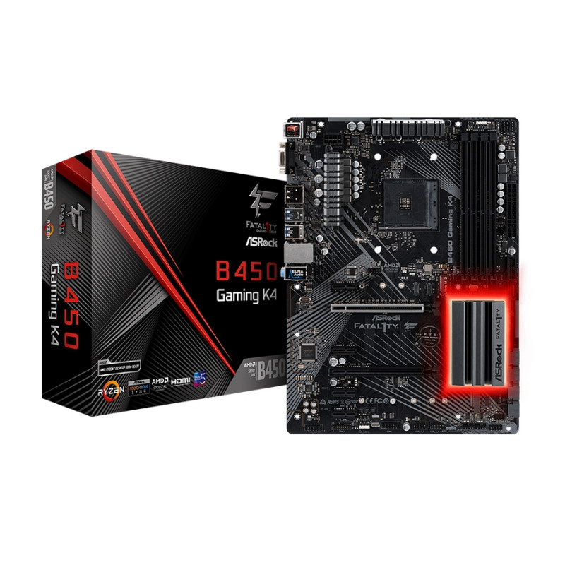 ASRock Fatal1ty B450 GAMING K4