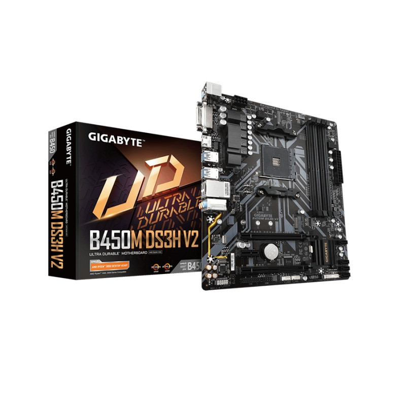 GIGABYTE B450M DS3H V2 1.0