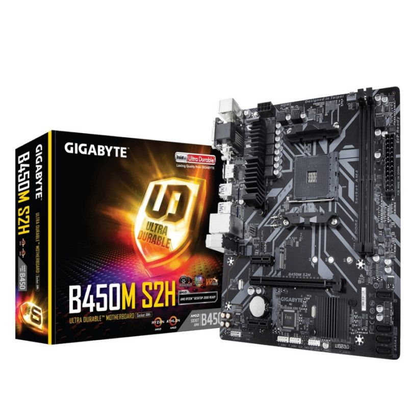 GIGABYTE B450M S2H