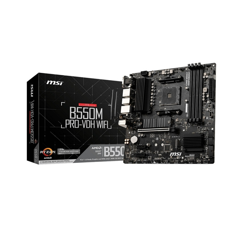 Placa de baza MSI B550M PRO-VDH WIFI