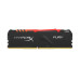 16GB DDR4-3733  Kingston HyperX® FURY DDR4 RGB, PC29800, CL19, 1.35V, Auto-overclocking, Asymmetric BLACK heat spreader, Intel XMP Ready, Dynamic RGB