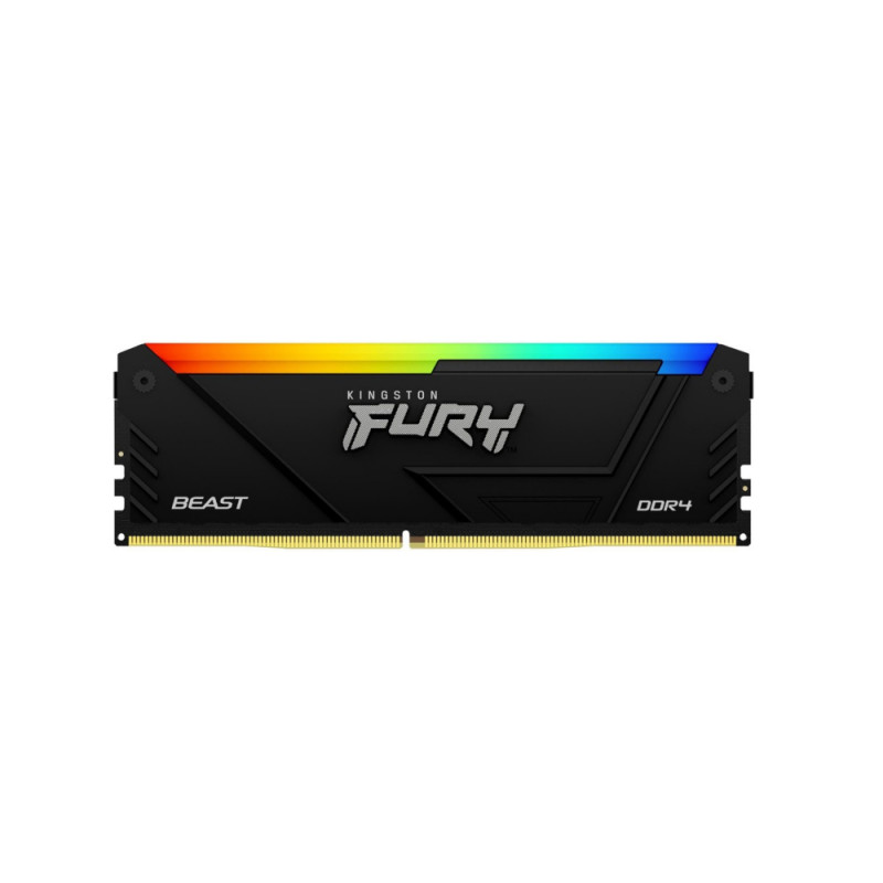 Оперативная память 16GB DDR4-2666 Kingston Fury Beast DDR4 RGB