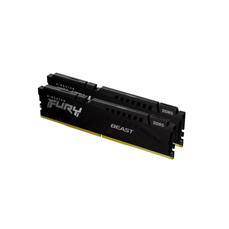 Оперативная память 16GB (Kit of 2x8GB) DDR5-6000 Kingston Fury Beast, KF560C30BBK2-16