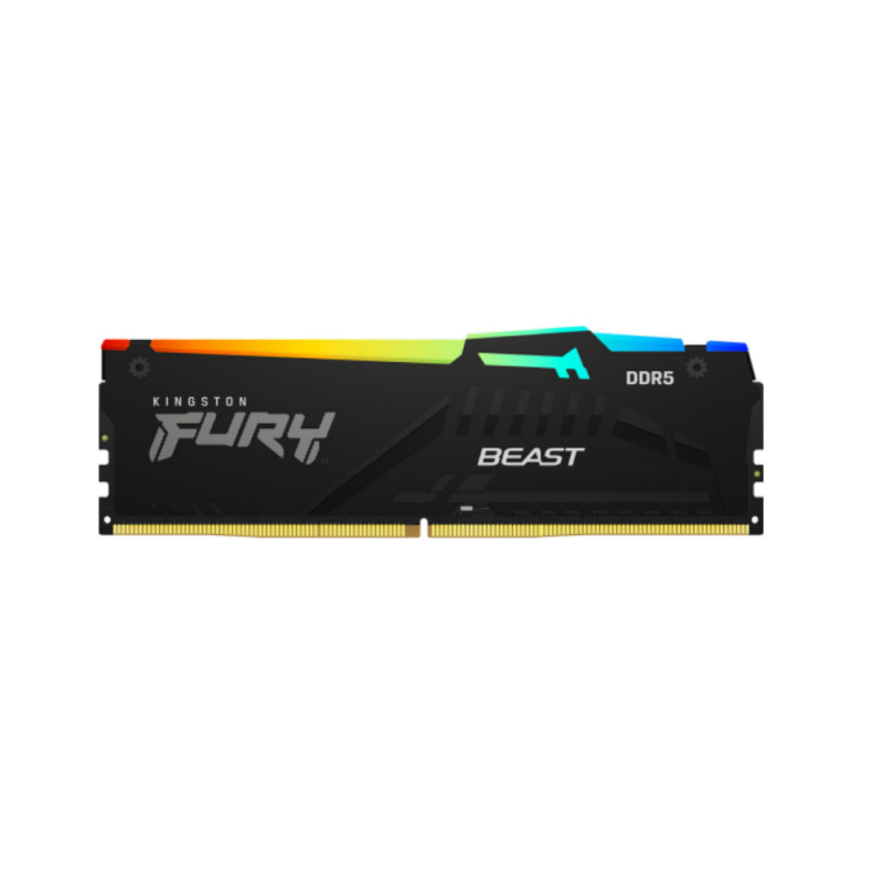 Memorie RAM 32GB DDR5-6000 Kingston Fury Beast RGB, KF560C40BBA-32