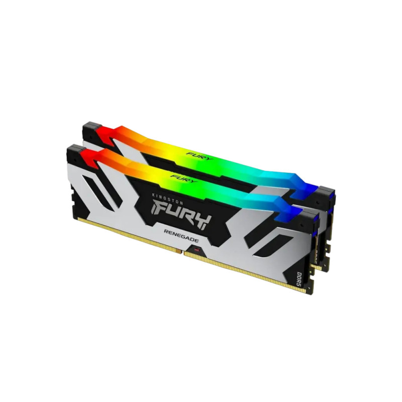Оперативная память 96GB (Kit of 2x48GB) DDR5-6000 Kingston Fury Renegade RGB