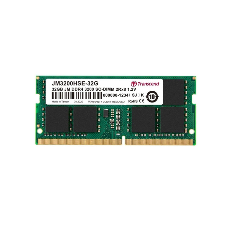Оперативная память SODIMM DDR4 32GB Transcend PC25600