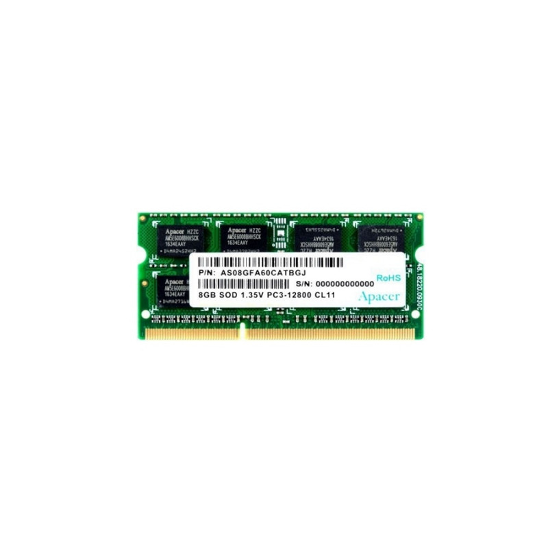 Оперативная память SODIMM DDR3 8GB Apacer PC12800