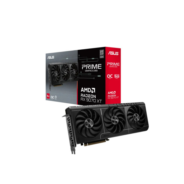 Видеокарта Asus Radeon RX 9070 XT Prime OC