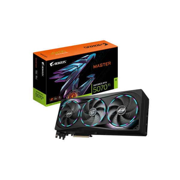 Placa Video Gigabyte GeForce RTX 5070 Ti Aorus Master