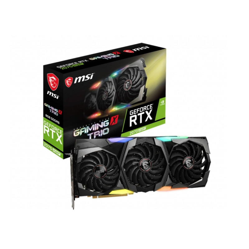MSI GeForce RTX 2070 SUPER GAMING X TRIO 8G /  8GB GDDR6