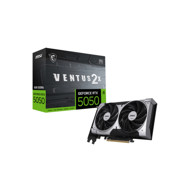 Видеокарта MSI GeForce RTX 5050 VENTUS 2X OC
