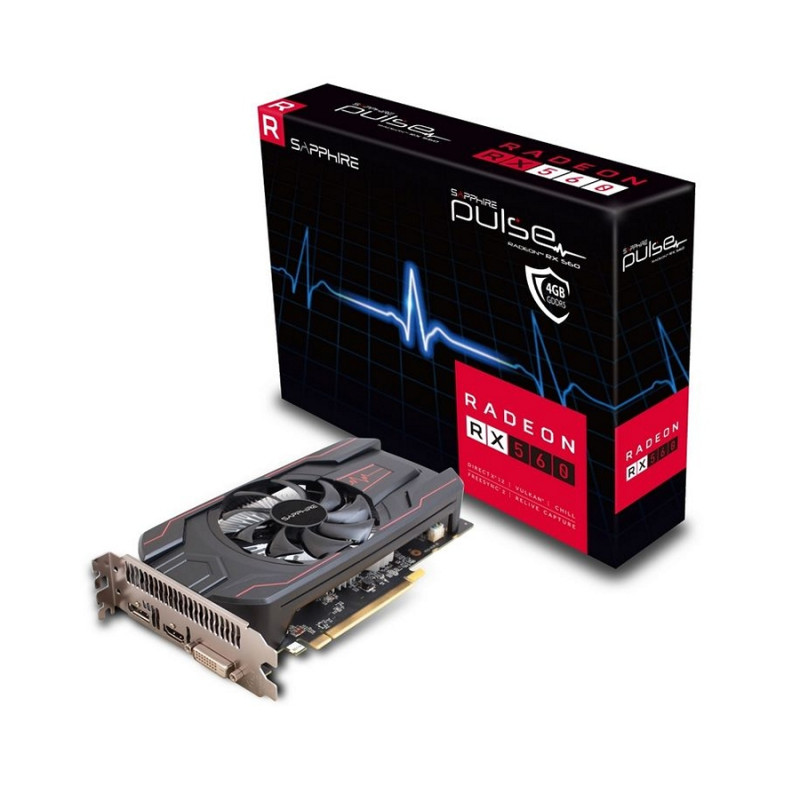 Sapphire Radeon PULSE RX 560 4GB DDR5