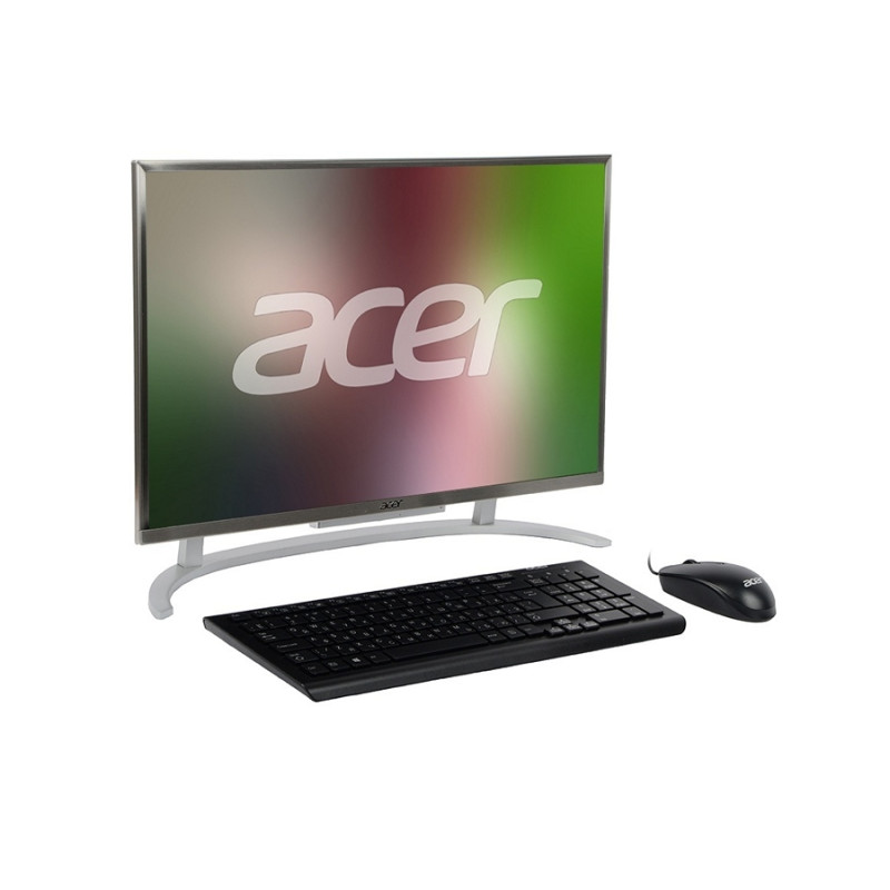 All-in-One Acer Aspire C22-720 FullHD (21.5'', Pentium J3710, 4Gb DDR4, 500Gb, HD Graphics), Silver