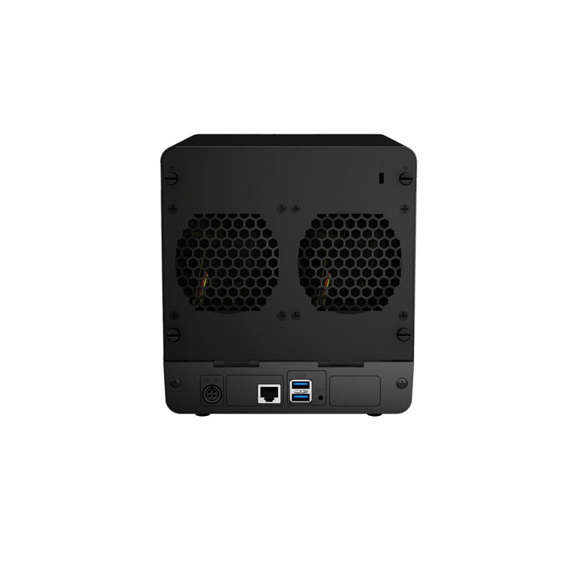 4-bay NAS Server Synology DS420J (Realtek RTD1296 Quadl-Core, 1.4GHz, 1Gb DDR4), Black