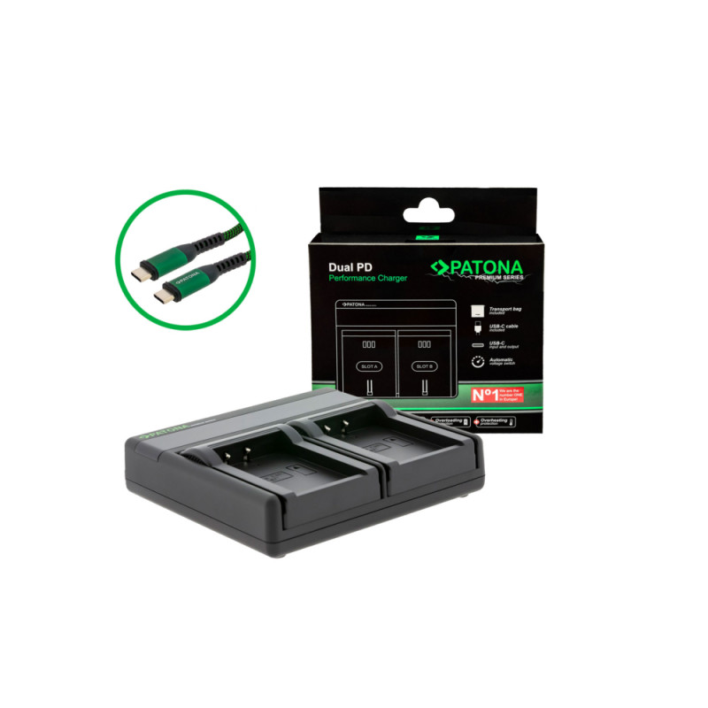 Incarcator Patona Premium Twin Performance PD for Canon LP-E17