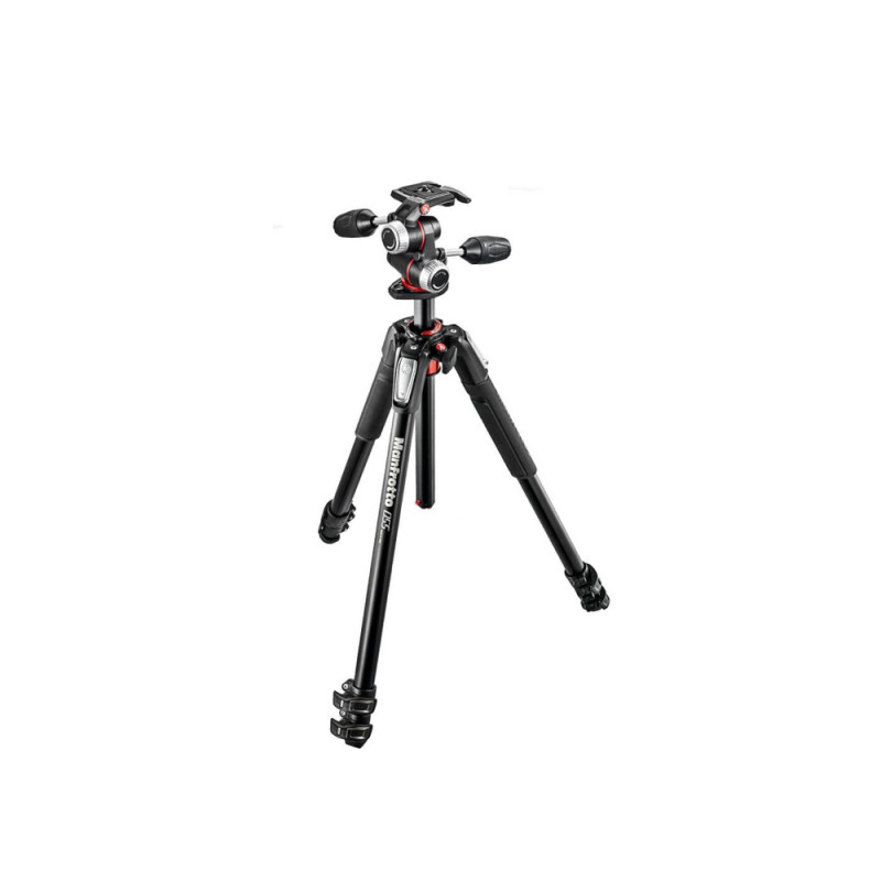 Trepied Manfrotto 055 ALU 3-S Kit 3W Head