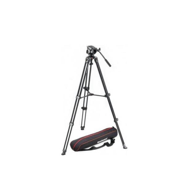 Штатив Manfrotto 500 Twin Alu Leg Video System