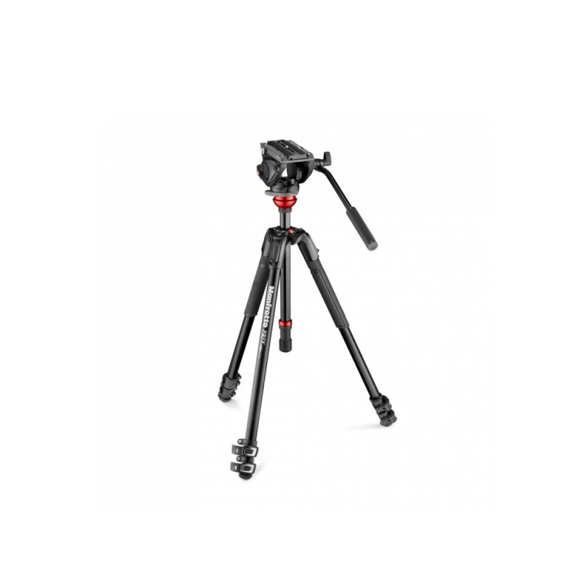 Trepied Manfrotto MVH500AH and 190X ALU Video Kit
