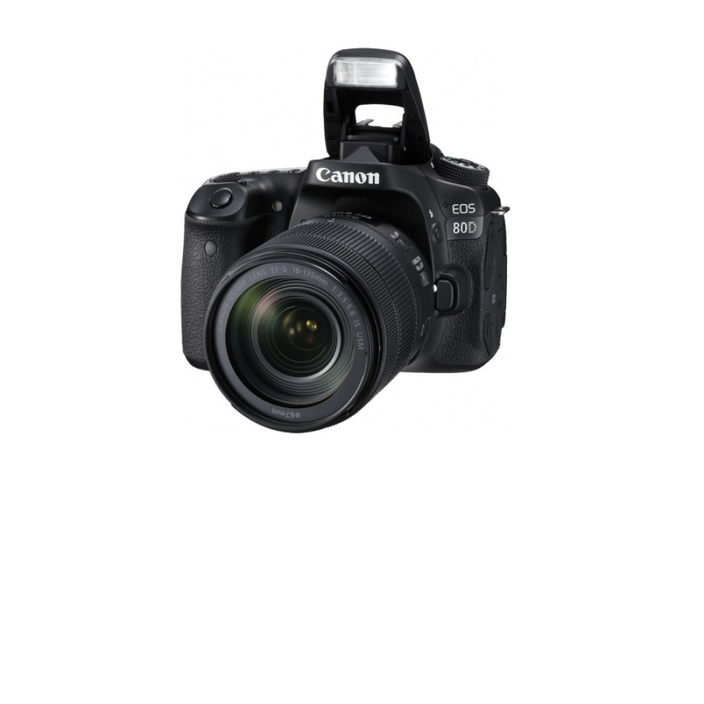 Canon EOS 80D, EF-S 18-135 IS STM, Black | Preț Avantajos | NeoComputer.md