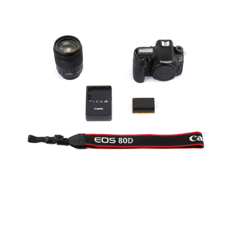 Canon EOS 80D, EF-S 18-135 IS STM, Black | Preț Avantajos | NeoComputer.md