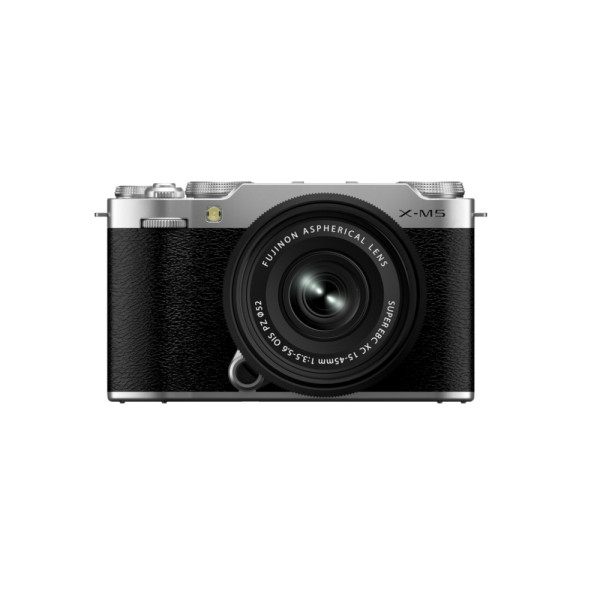 Camera foto Fujifilm X-M5, XC15-45mm Kit, Silver