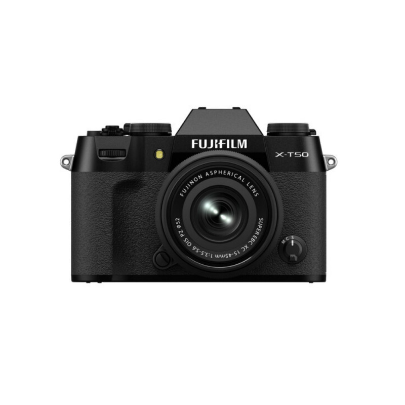 Camera foto Fujifilm X-T50, 15-45mm Kit, Black