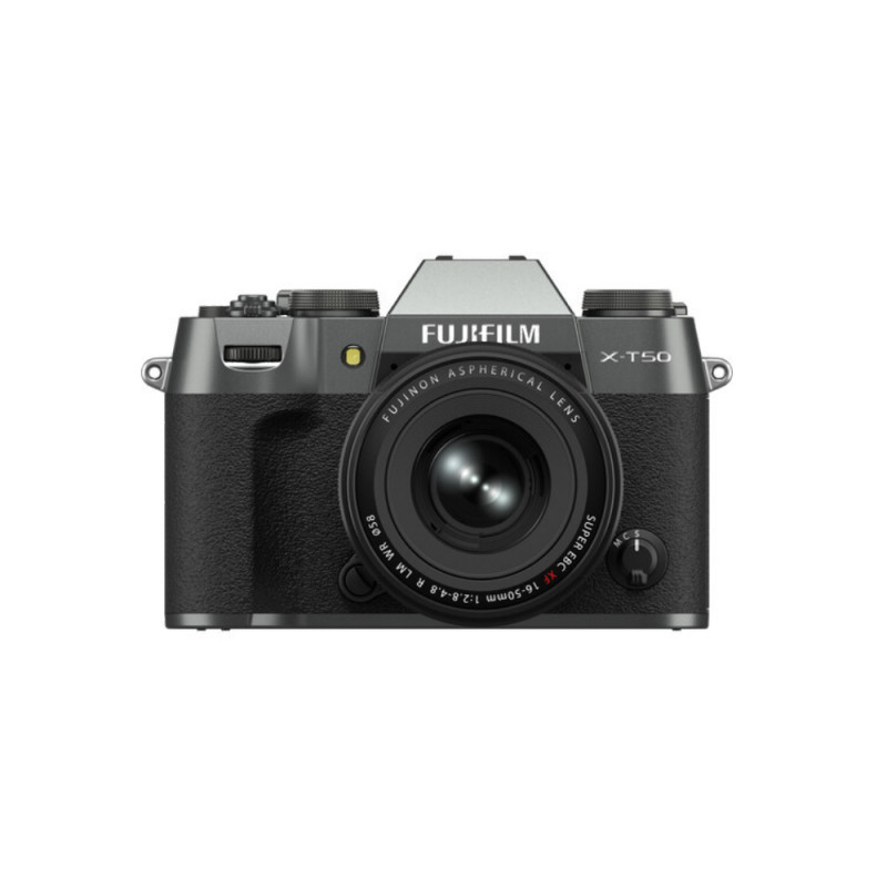 Фотоаппарат Fujifilm X-T50, 16-50mm Kit, Charcoal Silver