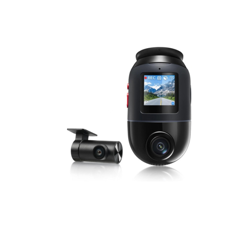 Registrator video 70Mai Smart Dash Cam Omni 4K X800-2 + Rear Camera, 128GB, Black