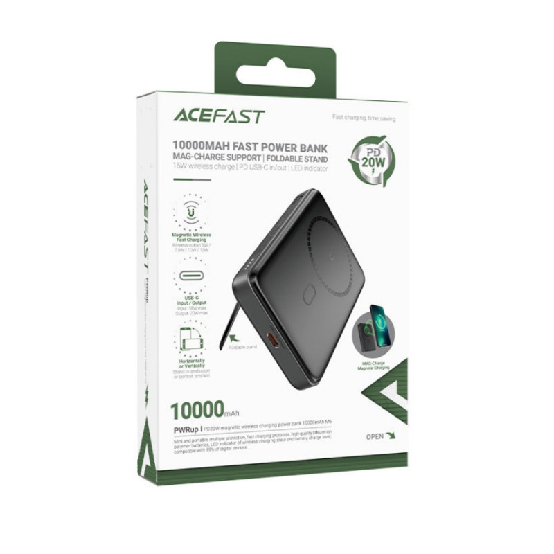 Пауэрбанк 10.000 mAh - Acefast M6 PD20W