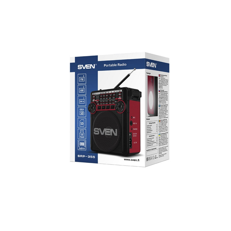 Boxa Portabila Sven SRP-355 Red