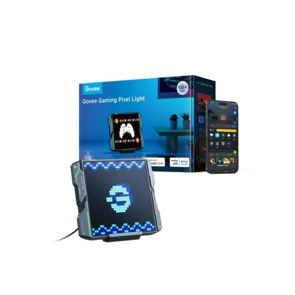 Pixel Light  GOVEE Pixel Light, Wi-Fi + BT, 150 Preset Scenes provides a richer pixel art experience;AIGC Bot for 