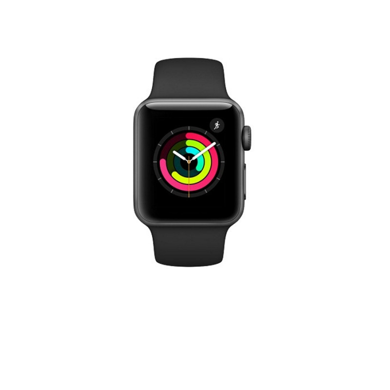 Apple Watch Series 3 38mm Space Grey/Black Sport Band