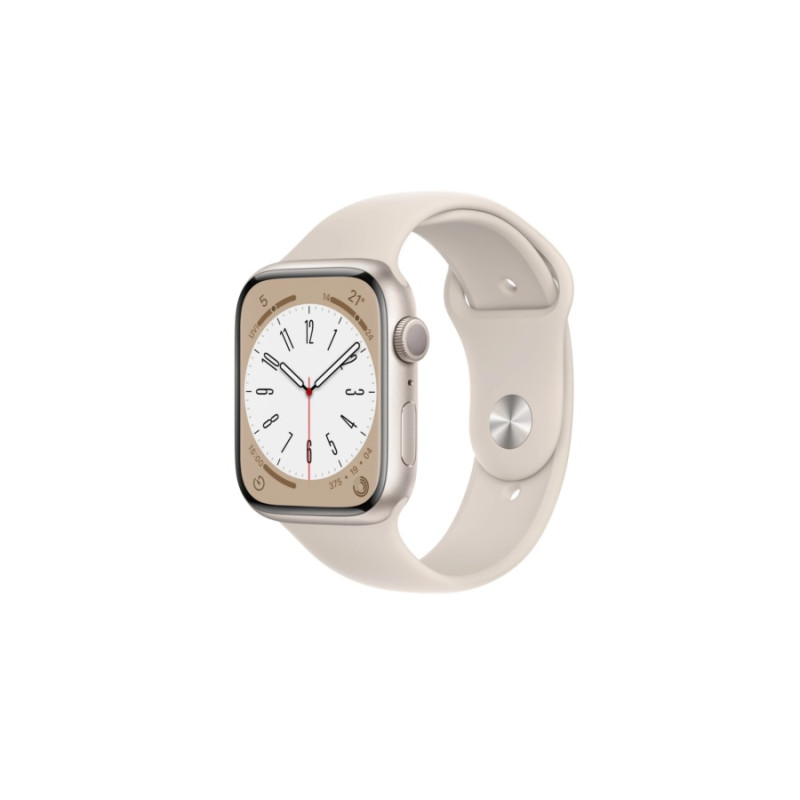 Умные часы Apple Watch Series 8 GPS 45mm, Starlight