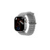 Умные часы Charome Smart Watch HD Call T8s Ultra Max, With 2 Straps, Silver