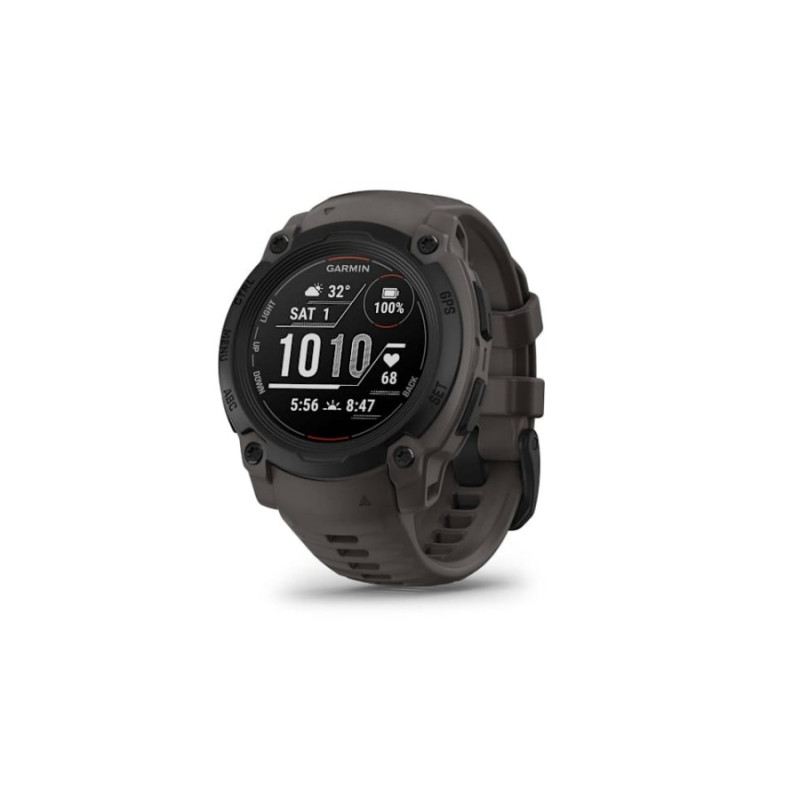 Умные часы Garmin Instinct E – 40 mm, Black with Charcoal Band